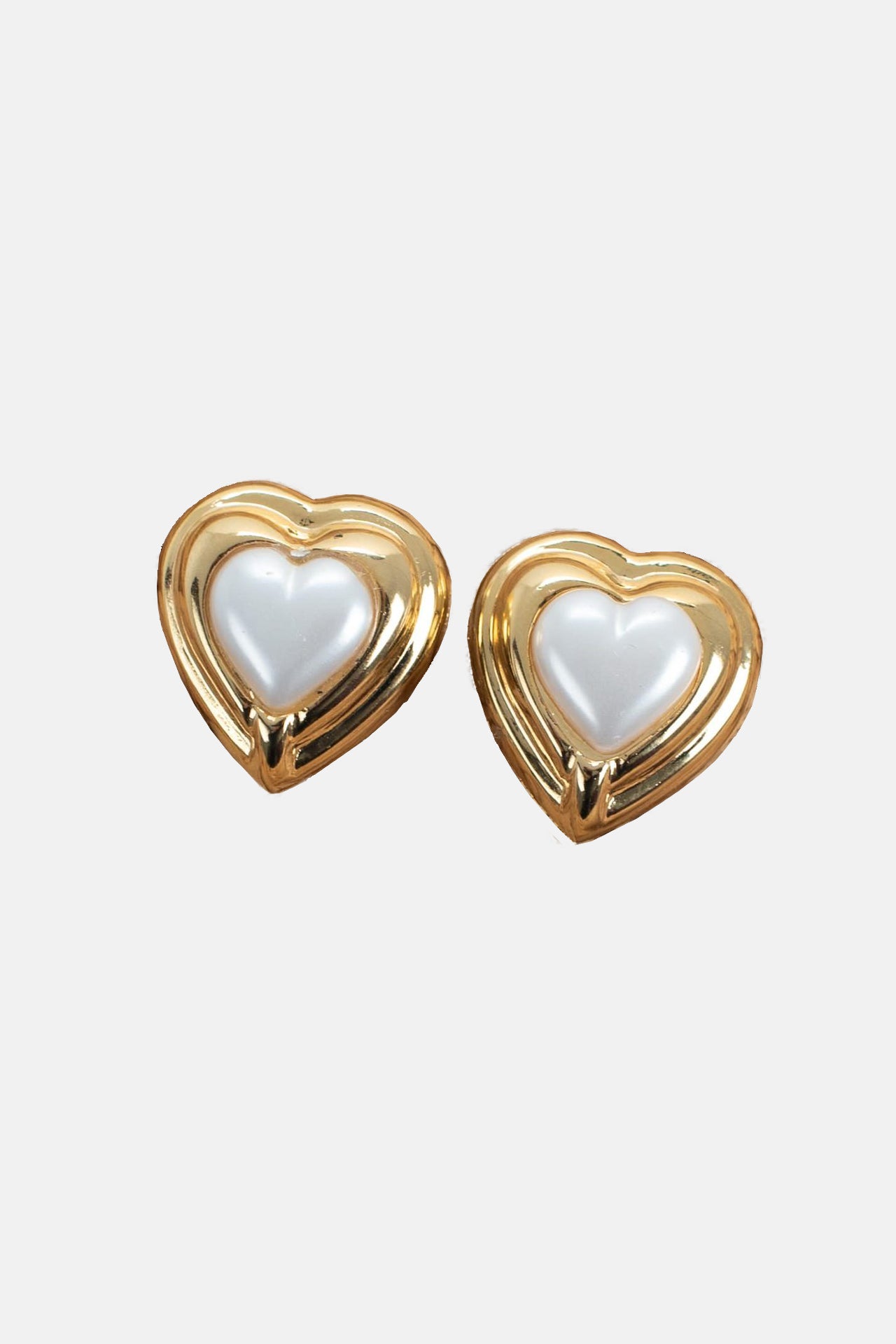 Georgina Trikogia | Golden Heart Earrings