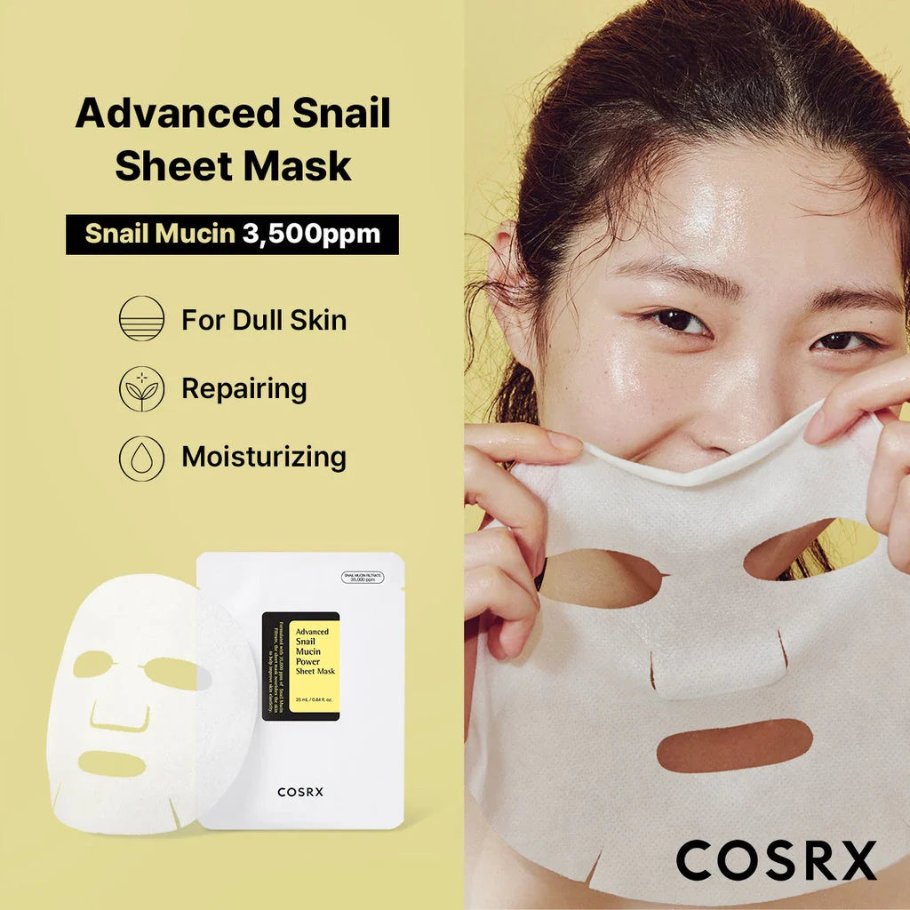 COSRX | Advanced Snail Mucin Power Sheet Mask