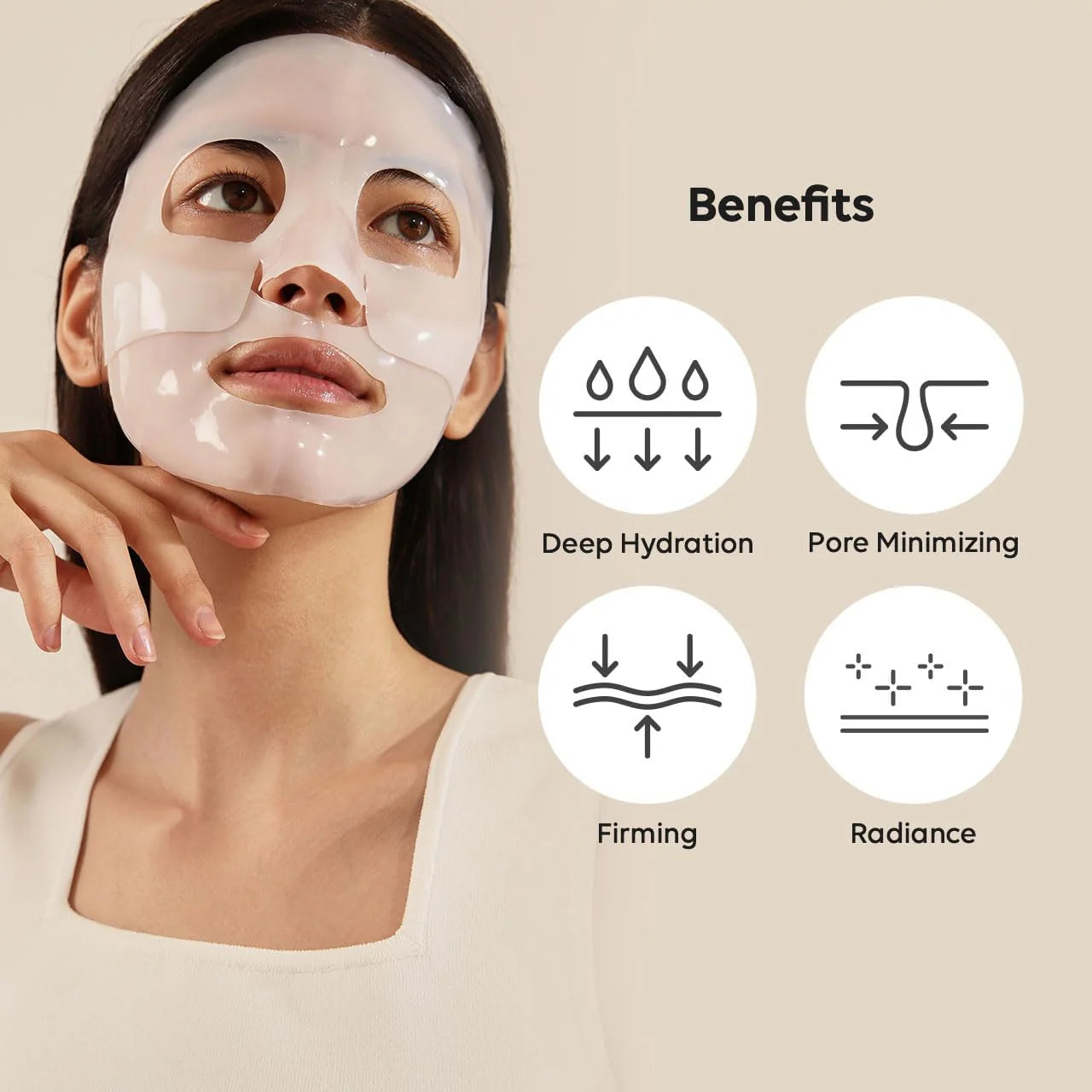 Biodance | Bio-Collagen Real Deep Mask - Ενυδατική μάσκα για σύσφιξη, λάμψη