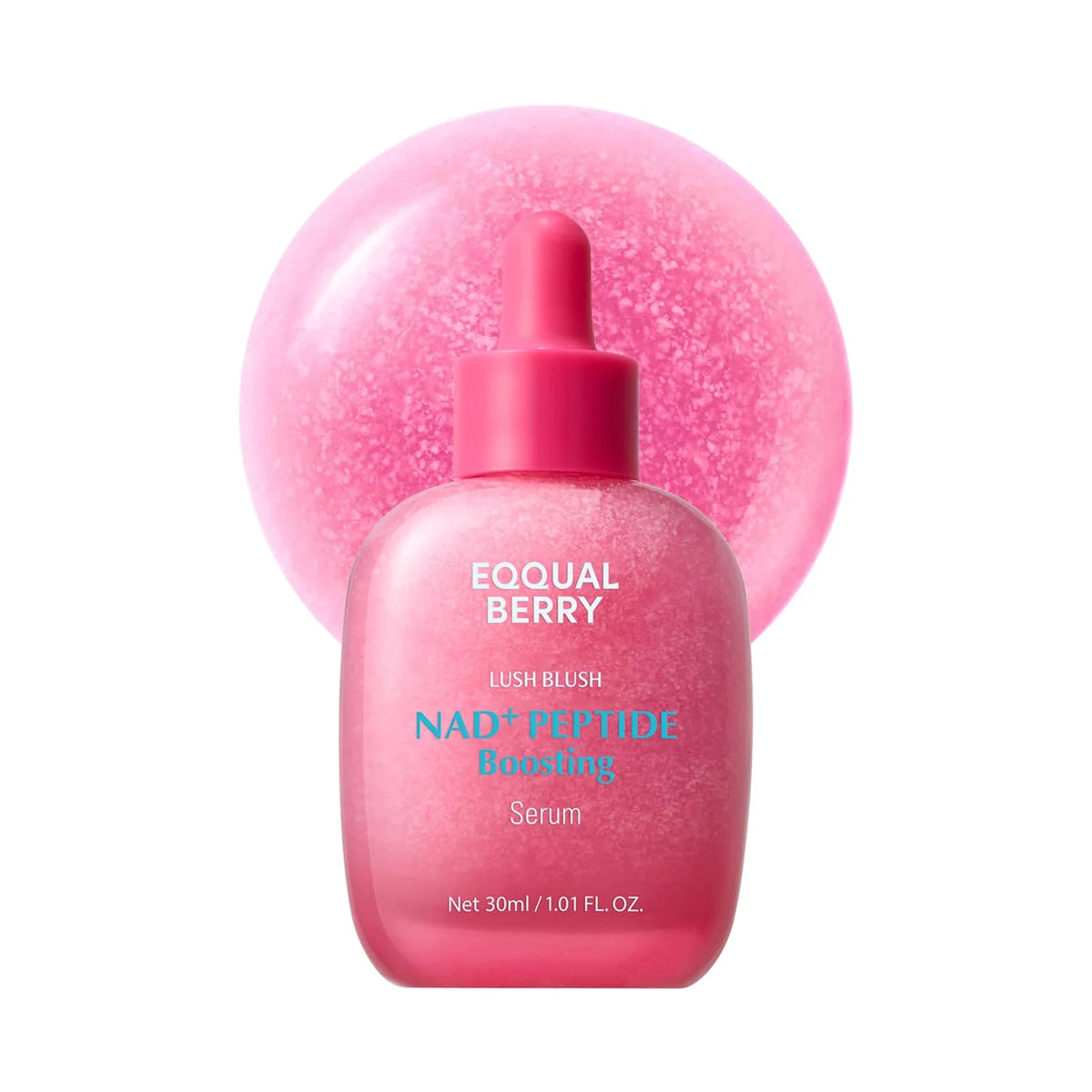 Μπουκάλι EQQUALBERRY NAD+ Peptide Boosting Serum 30 ml με NAD+ και πεπτίδια
