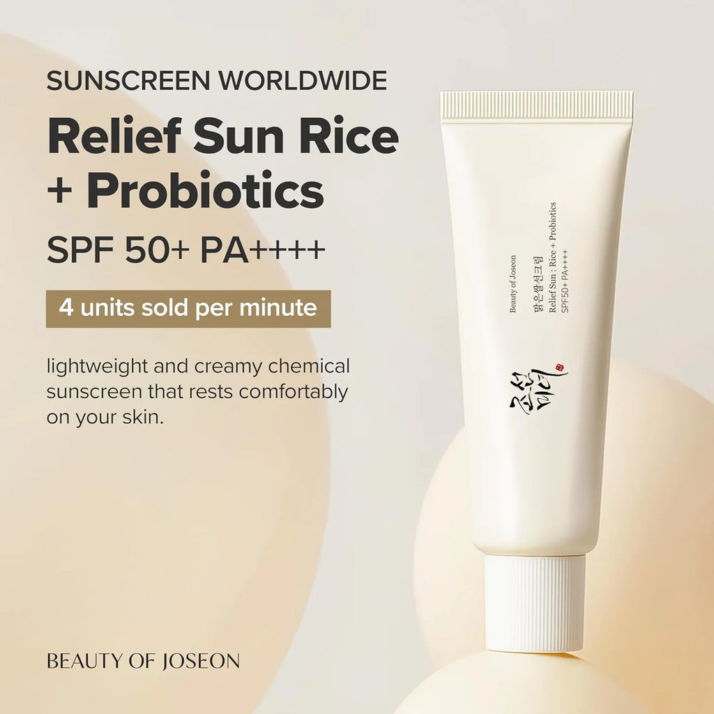Beauty of Joseon | Relief Sun: Rice + Probiotics SPF50+ PA++++ 50 ml