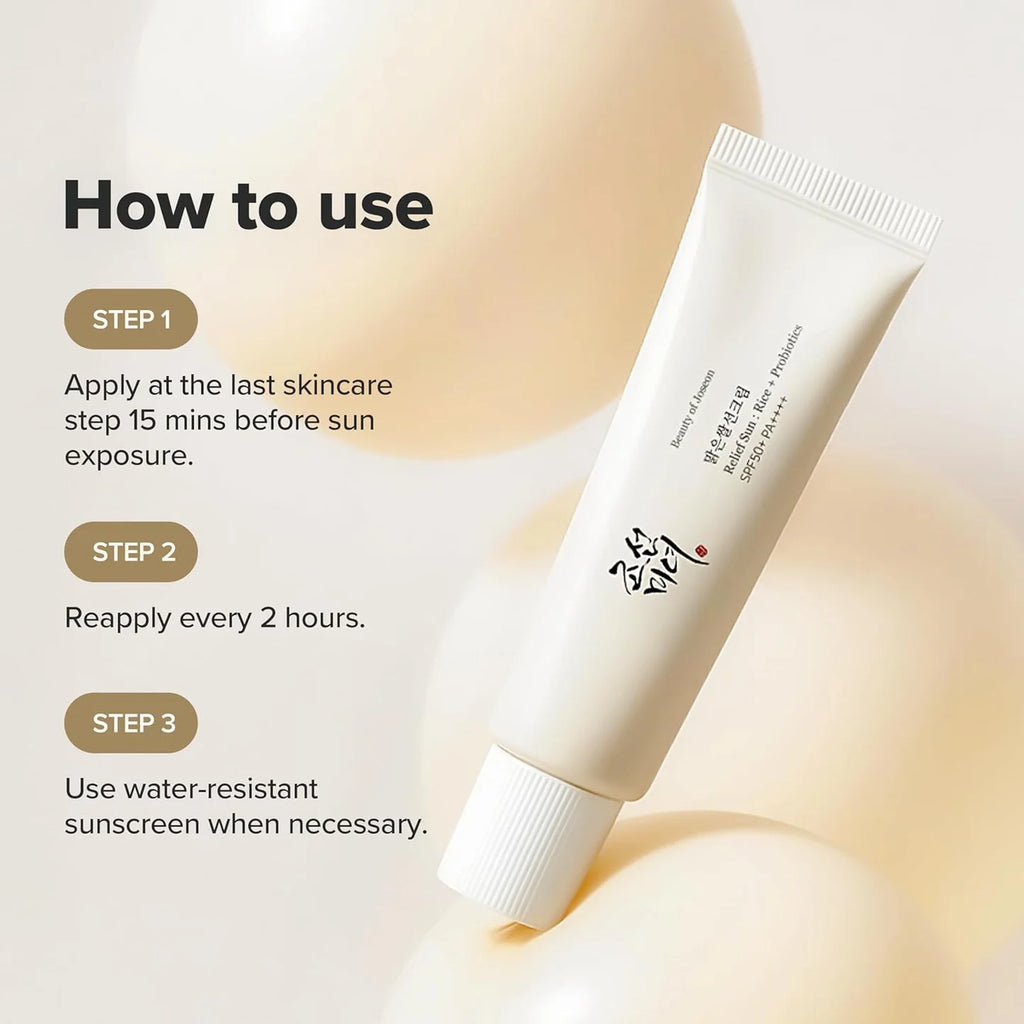 Beauty of Joseon | Relief Sun: Rice + Probiotics SPF50+ PA++++ 50 ml