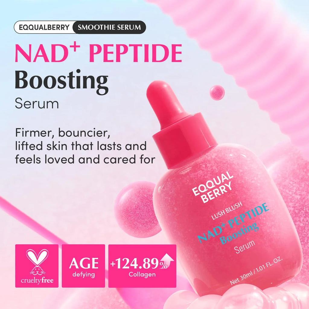 EQQUALBERRY | NAD+ Peptide Boosting Serum 30 ml