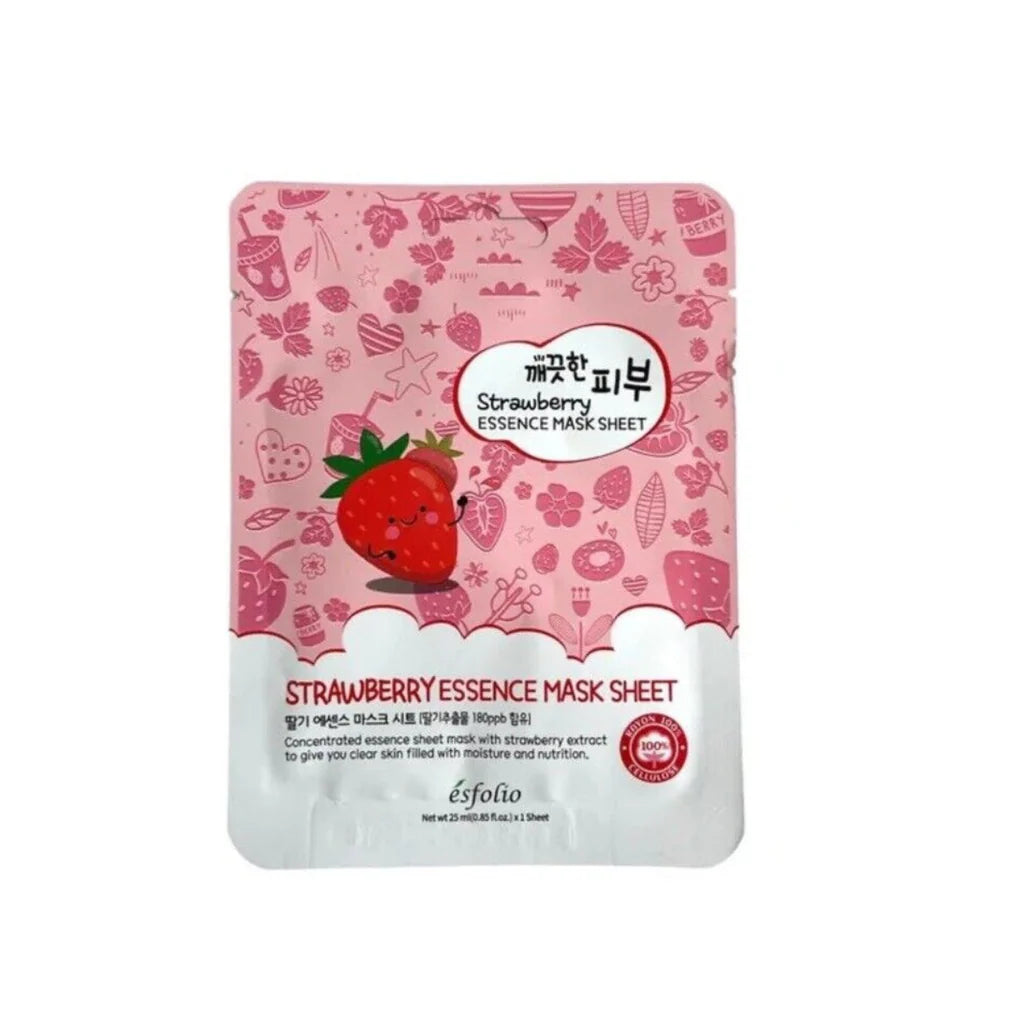 Esfolio | Pure Skin Strawberry Mask Sheet