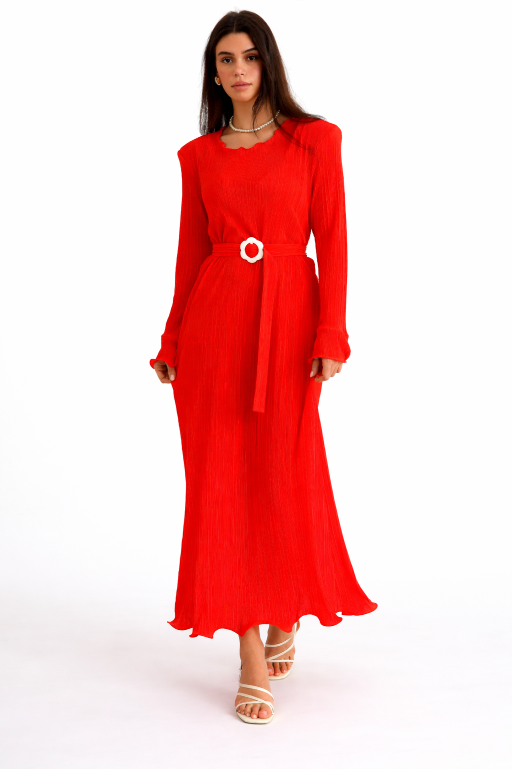 Georgina Trikogia | Amore In Red Maxi Dress