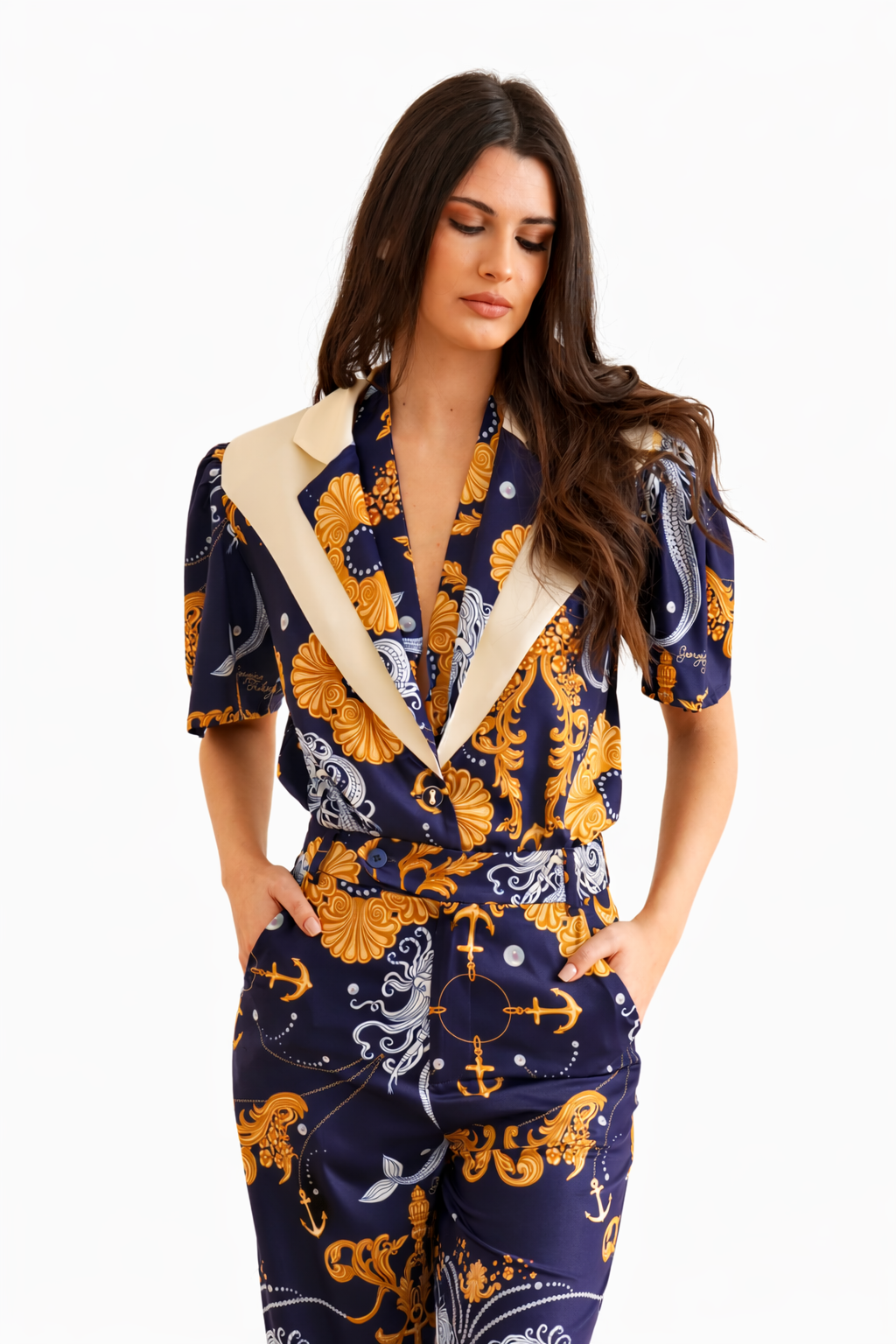 Georgina Trikogia | Ocean Blue Vintage Shirt