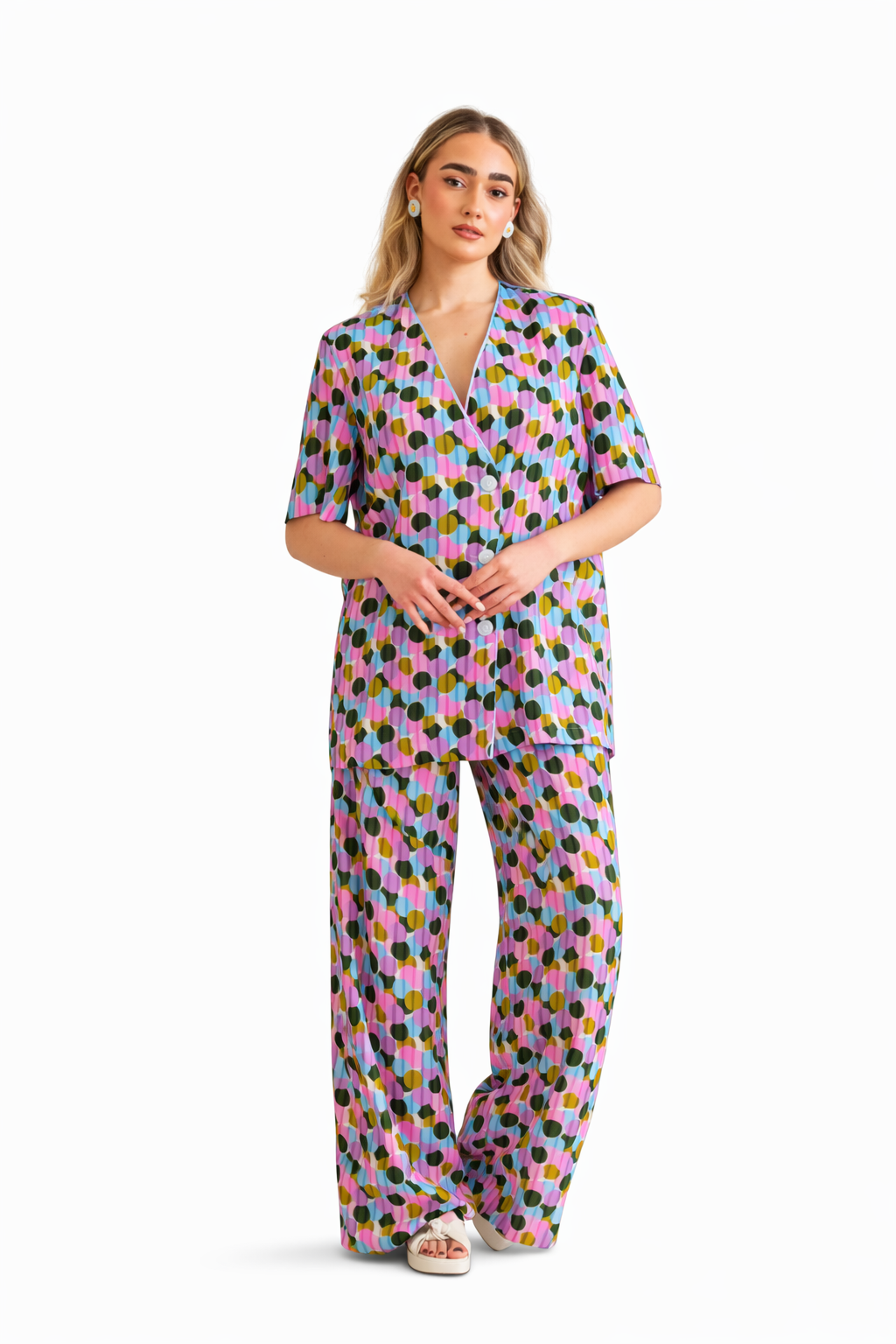 Georgina Trikogia | Colorful Classic Pants