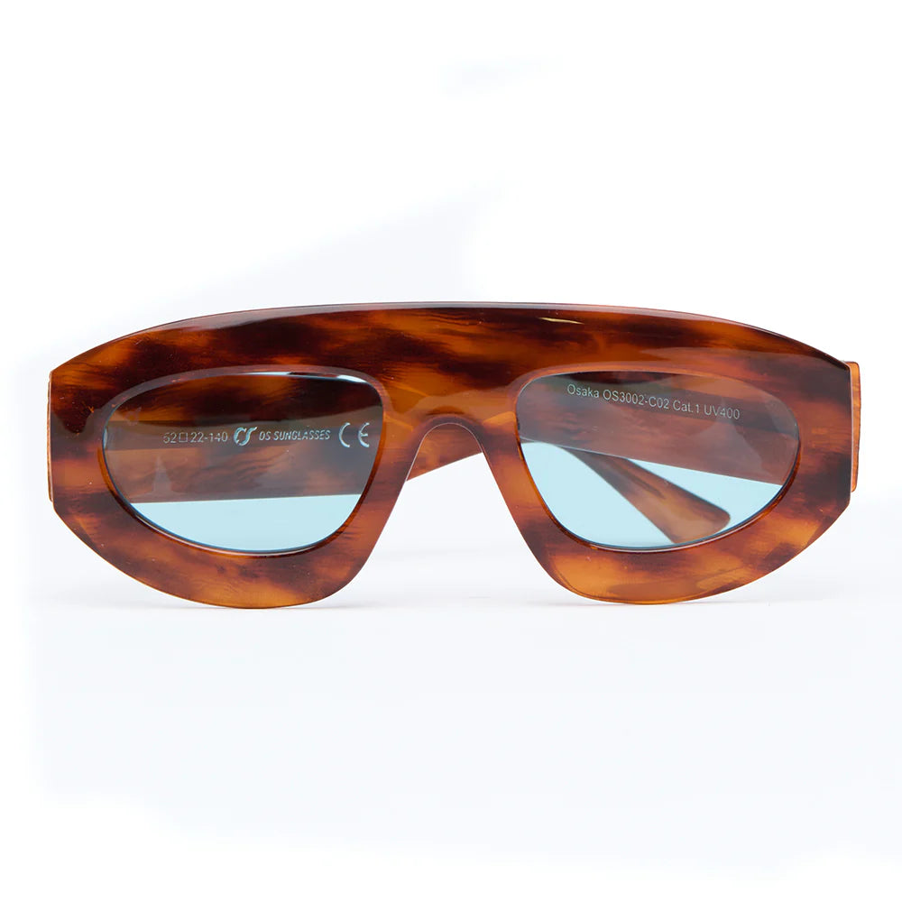 OS Sunglasses | Osaka Havana Blu (UV400)