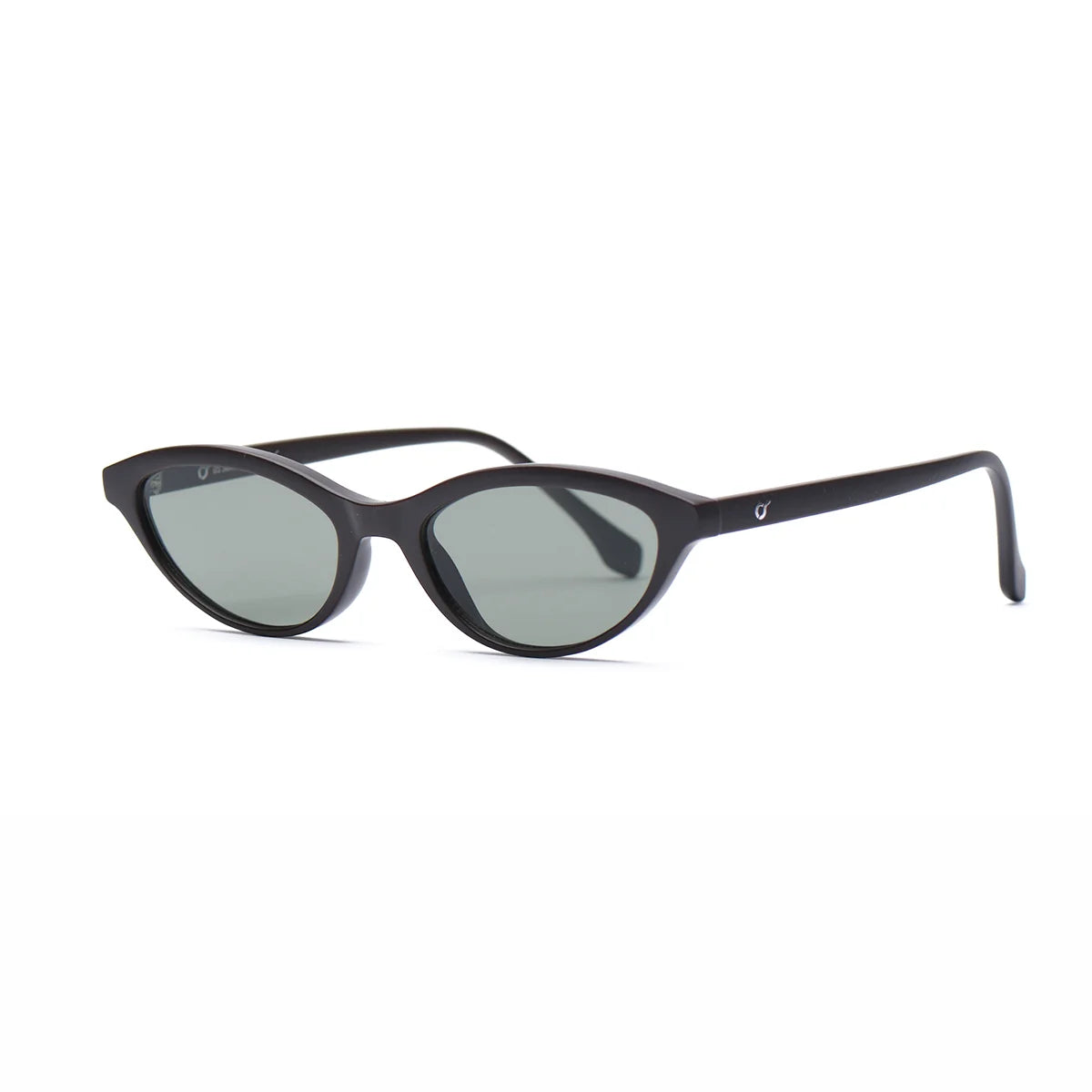 OS Sunglasses Aden Verde σε πλάγια όψη με λογότυπο στον βραχίονα