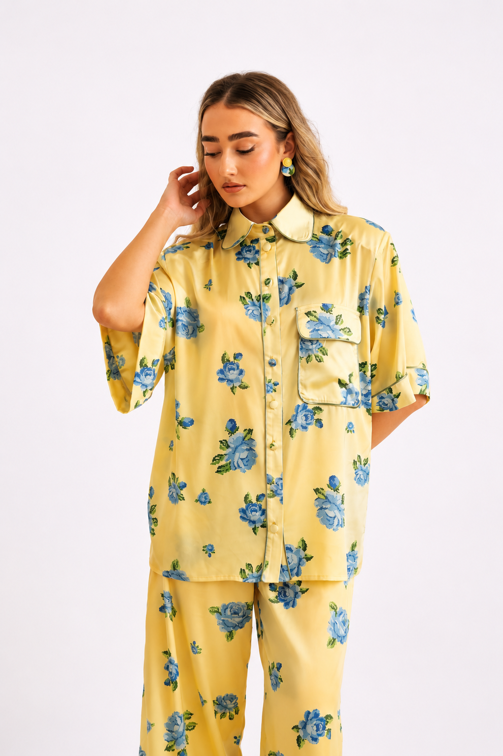 Georgina Trikogia | Daphne Satin Shirt