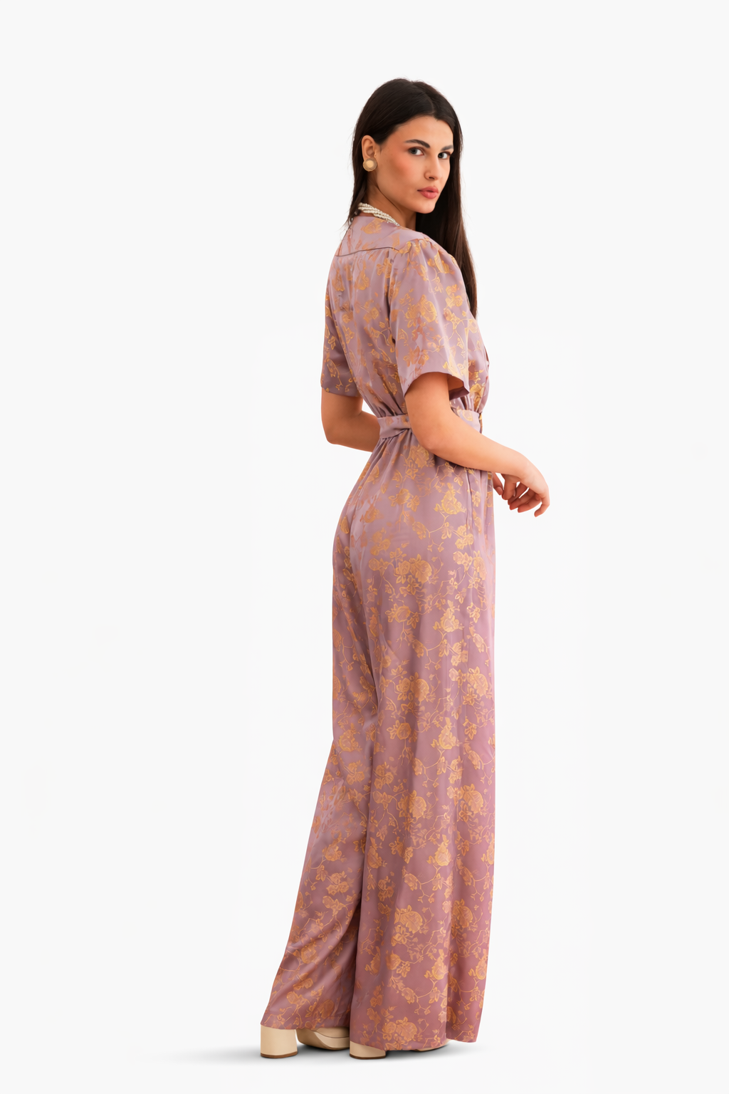 Georgina Trikogia | Melissa Jacquard Vintage Jumpsuit