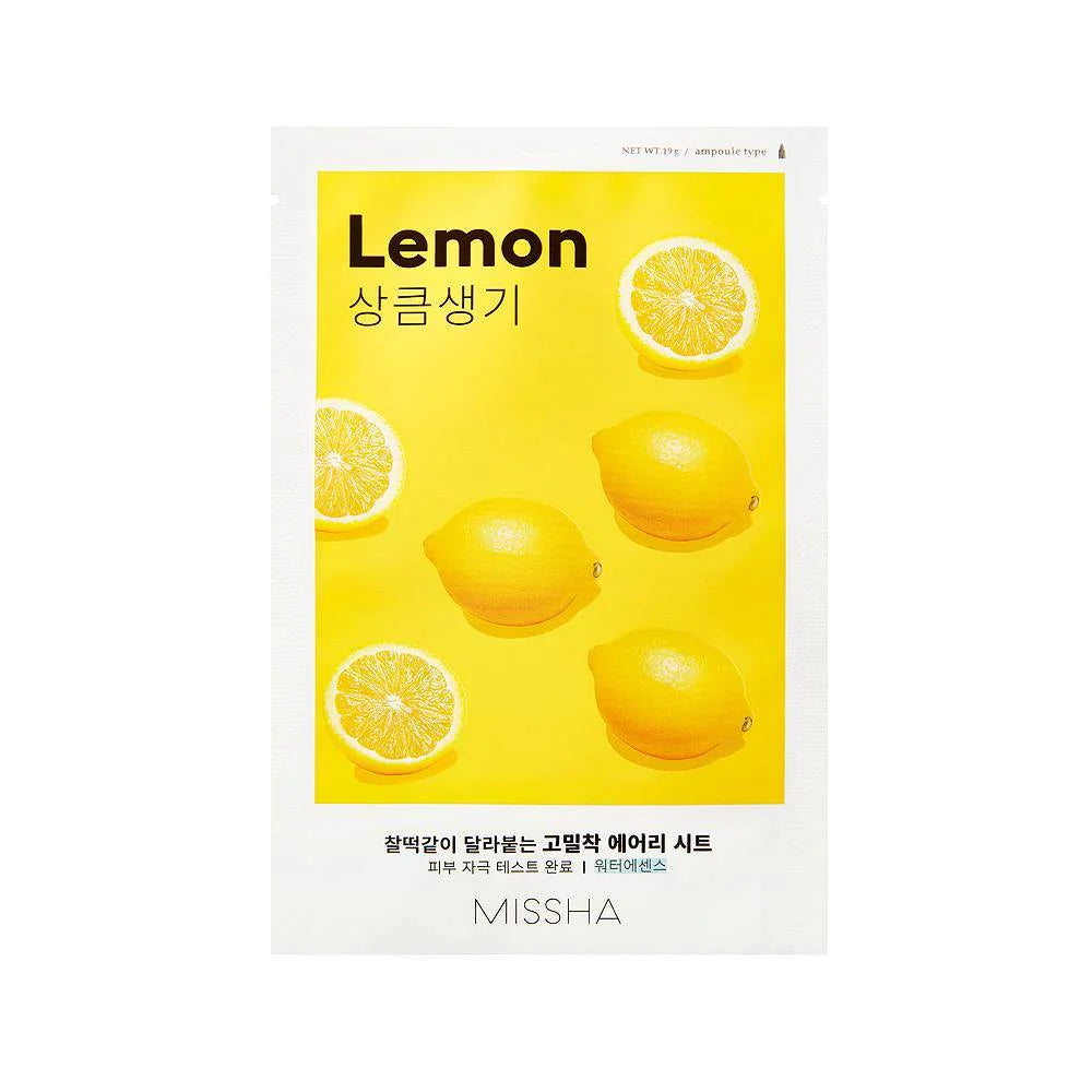 MISSHA | Airy Fit Sheet Mask - Lemon