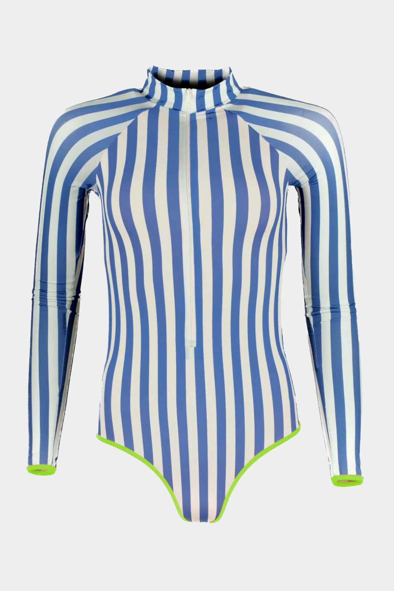VÄN | Metis Blue Long Sleeve Swimsuit