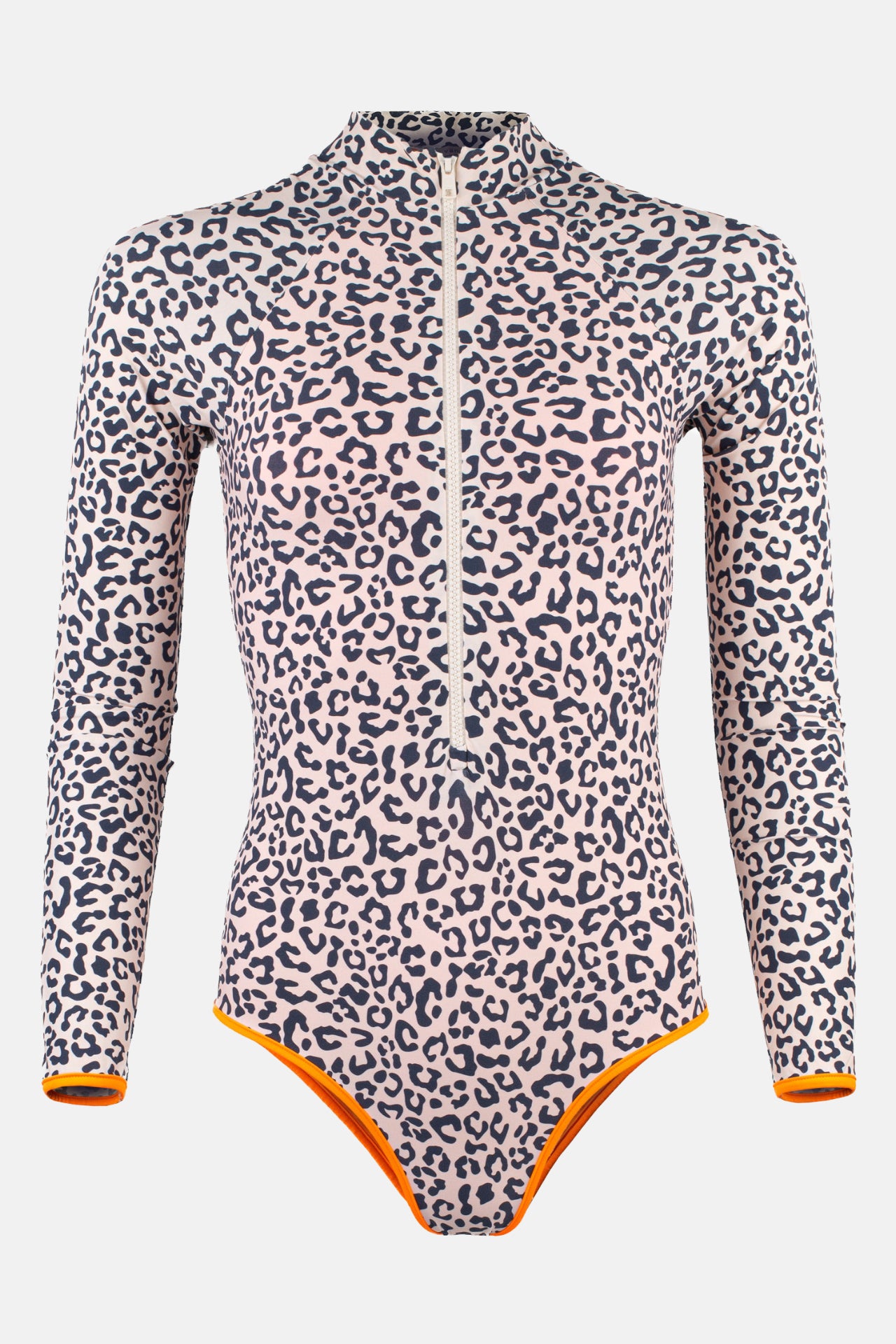 VÄN | Metis Animal Print Long Sleeve Swimsuit