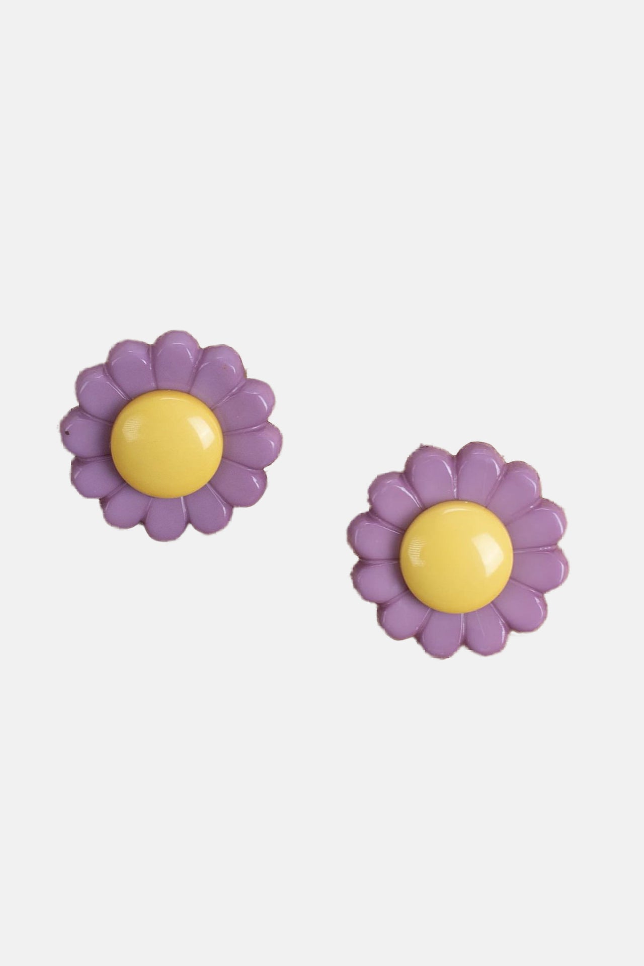 Georgina Trikogia | Purple Daisy Earrings
