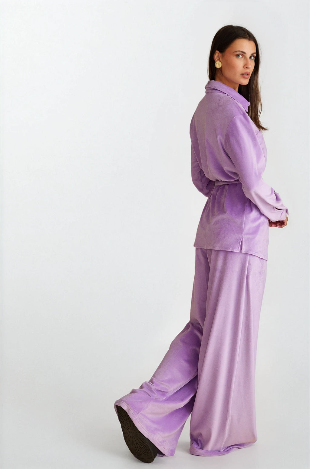 Georgina Trikogia | Plum Velvet Set