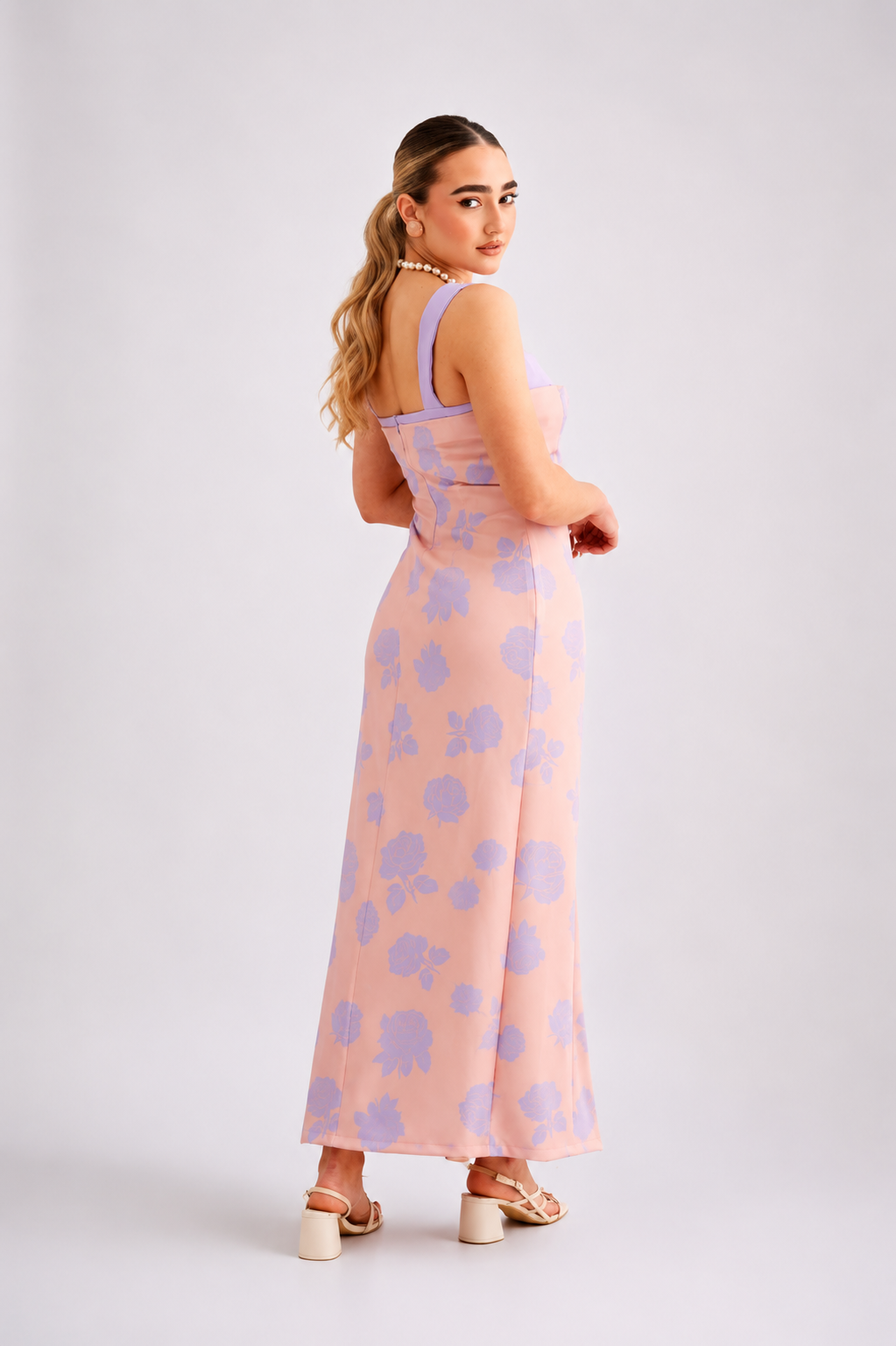 Georgina Trikogia | Purple Juliet Midi Dress