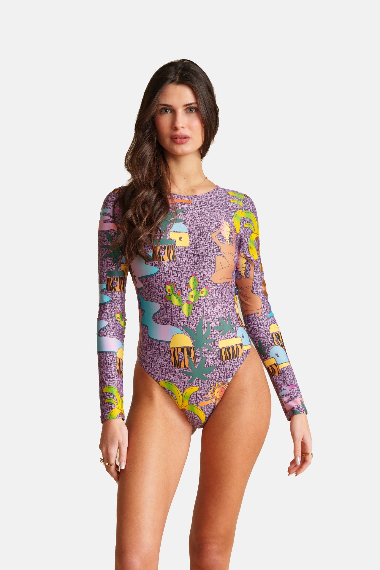 Georgina Trikogia | Purple Edem Swimsuit