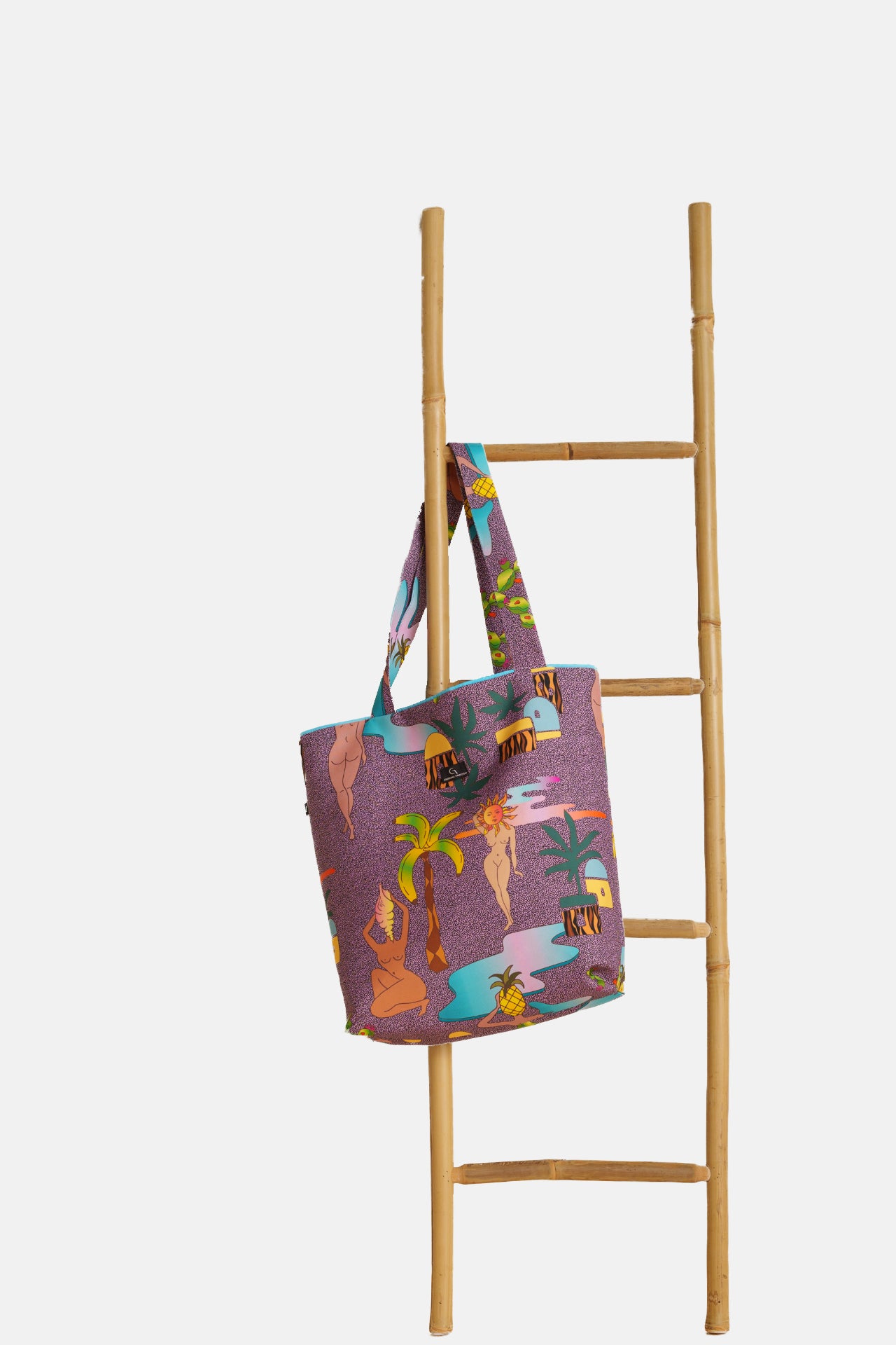 Georgina Trikogia | Purple Edem Tote Bag
