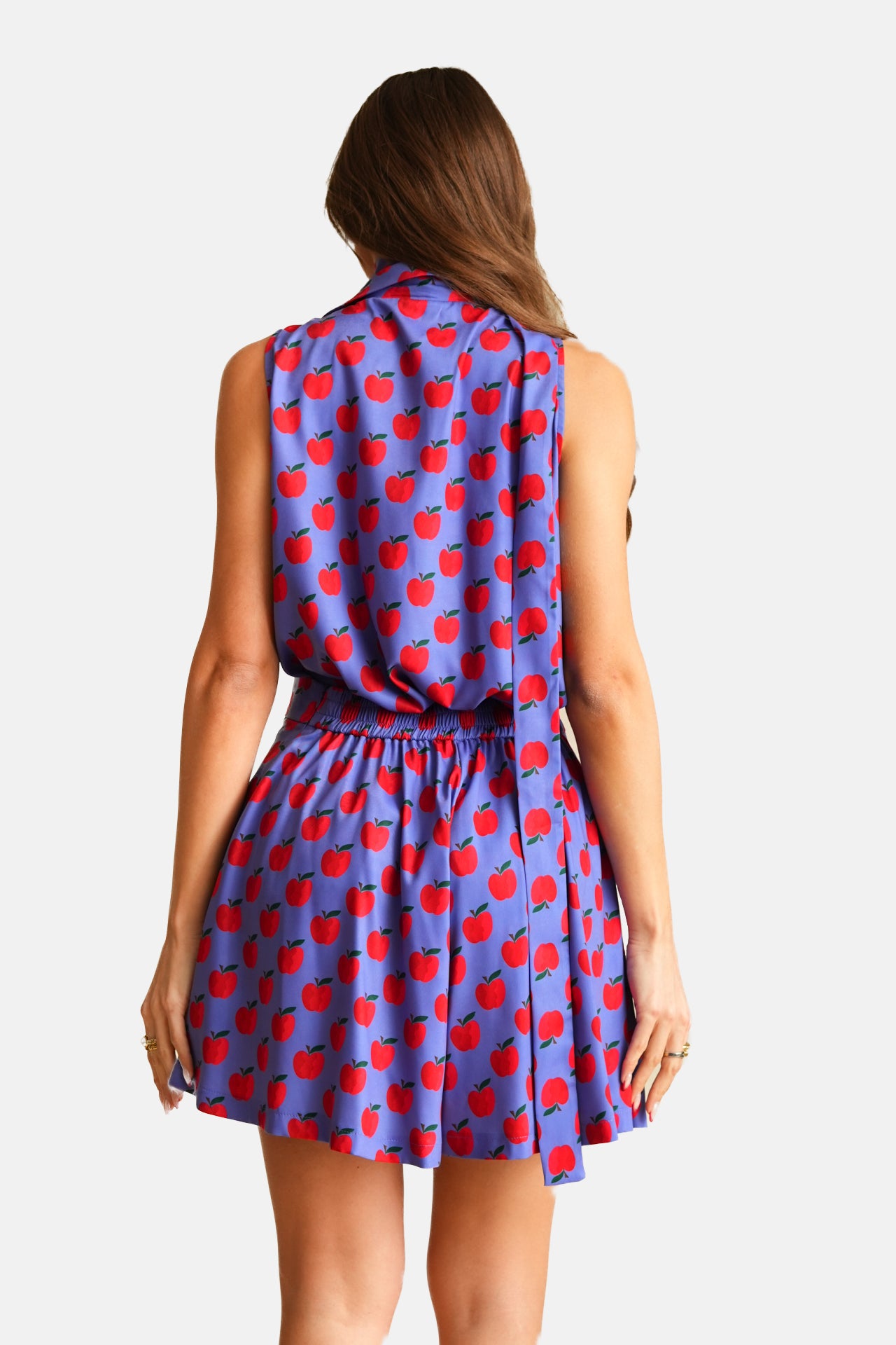 Georgina Trikogia | Red Apple Safari Shirt with Belt