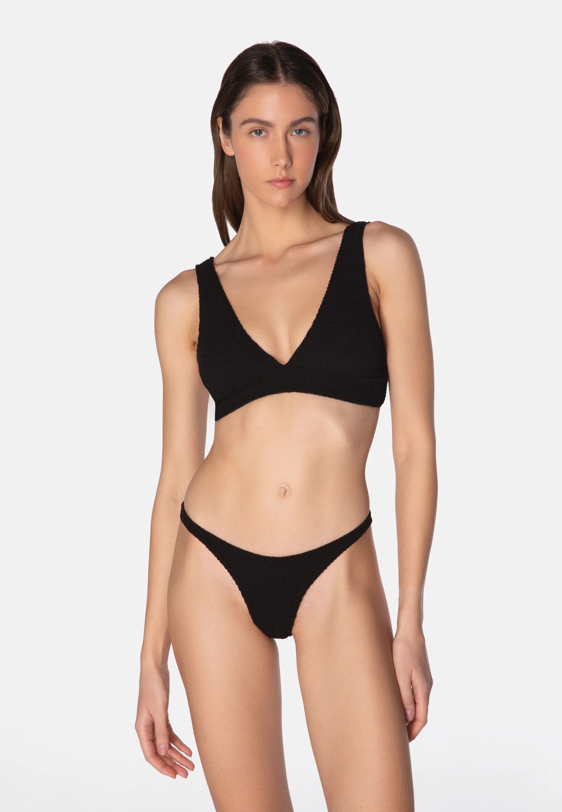 Sorbet Island | Aqua Cheeky - Liquorice ONE SIZE FITS MOST Bikini