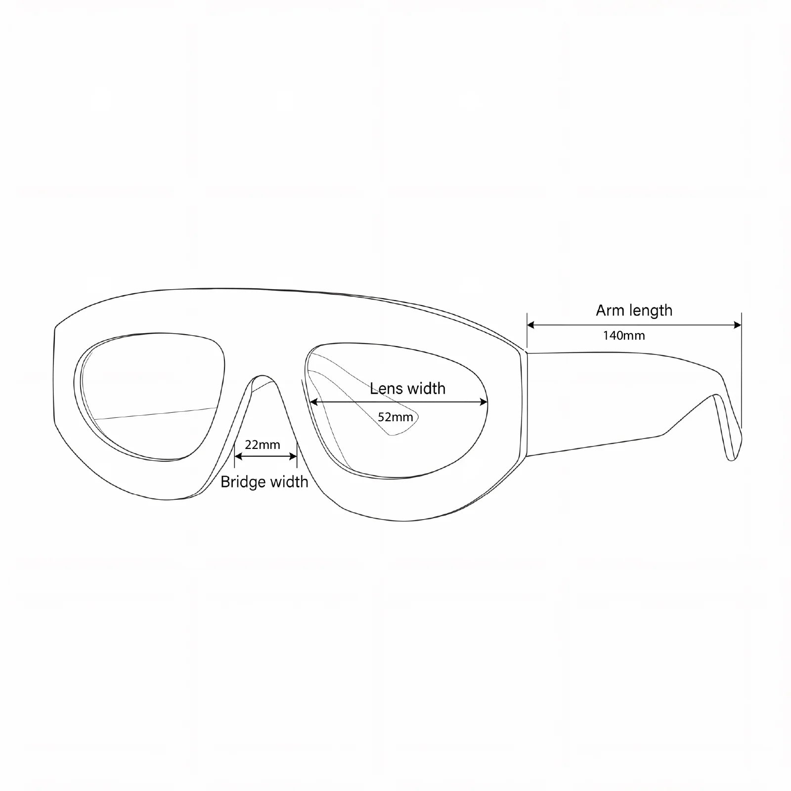 OS Sunglasses | Osaka Blu (UV400)