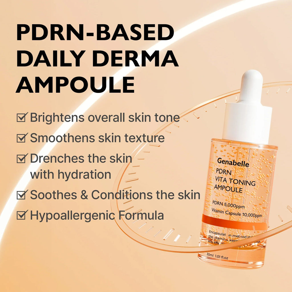 Genabelle | PDRN VITA Toning Ampoule - Αναζωογονητική Αμπούλα Tόνωσης με PDRN και Βιταμίνες