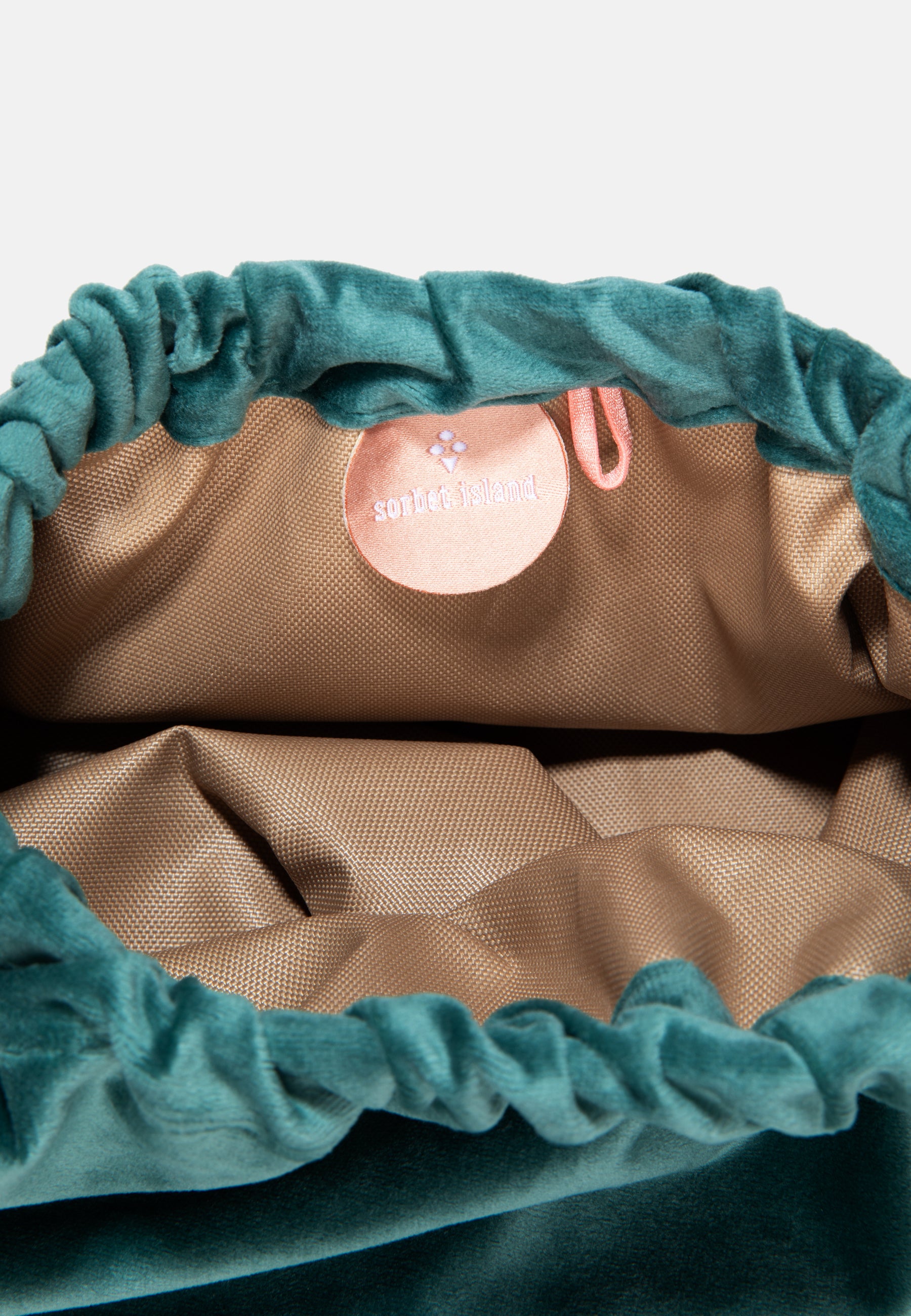 Sorbet Island | Kiss Me Later - Velvet Clutch Bag