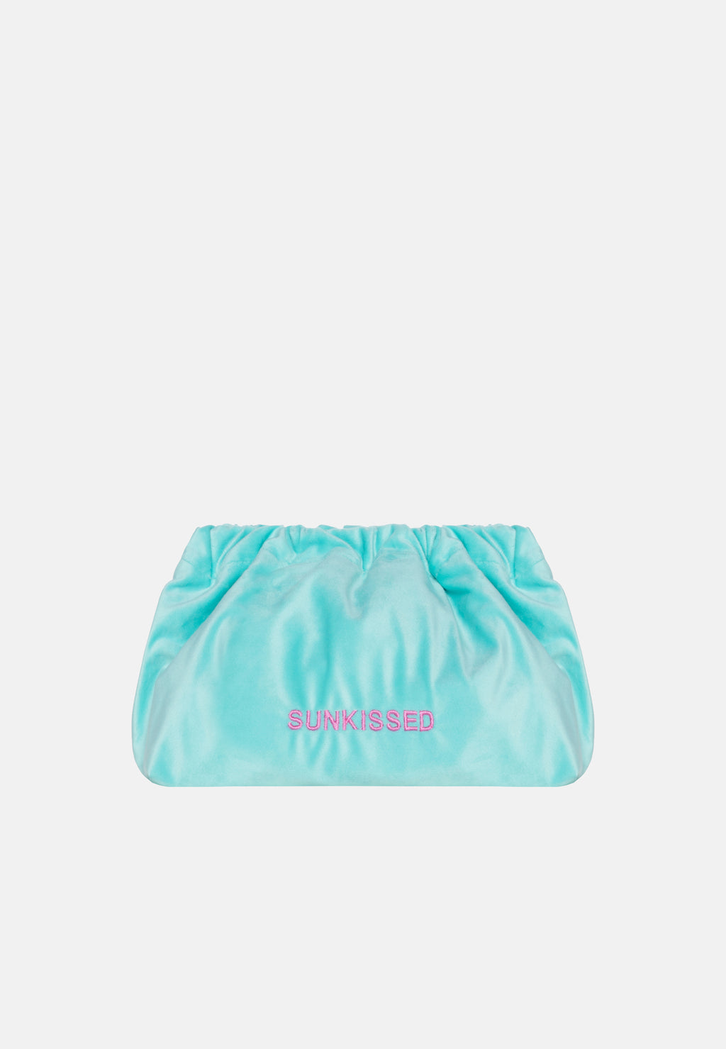 Sorbet Island | Sunkissed - Velvet Clutch Bag
