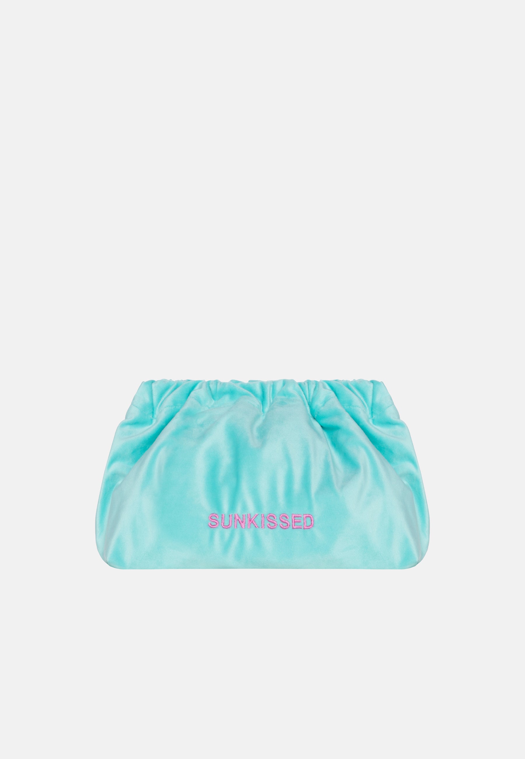 Sorbet Island | Sunkissed - Velvet Clutch Bag