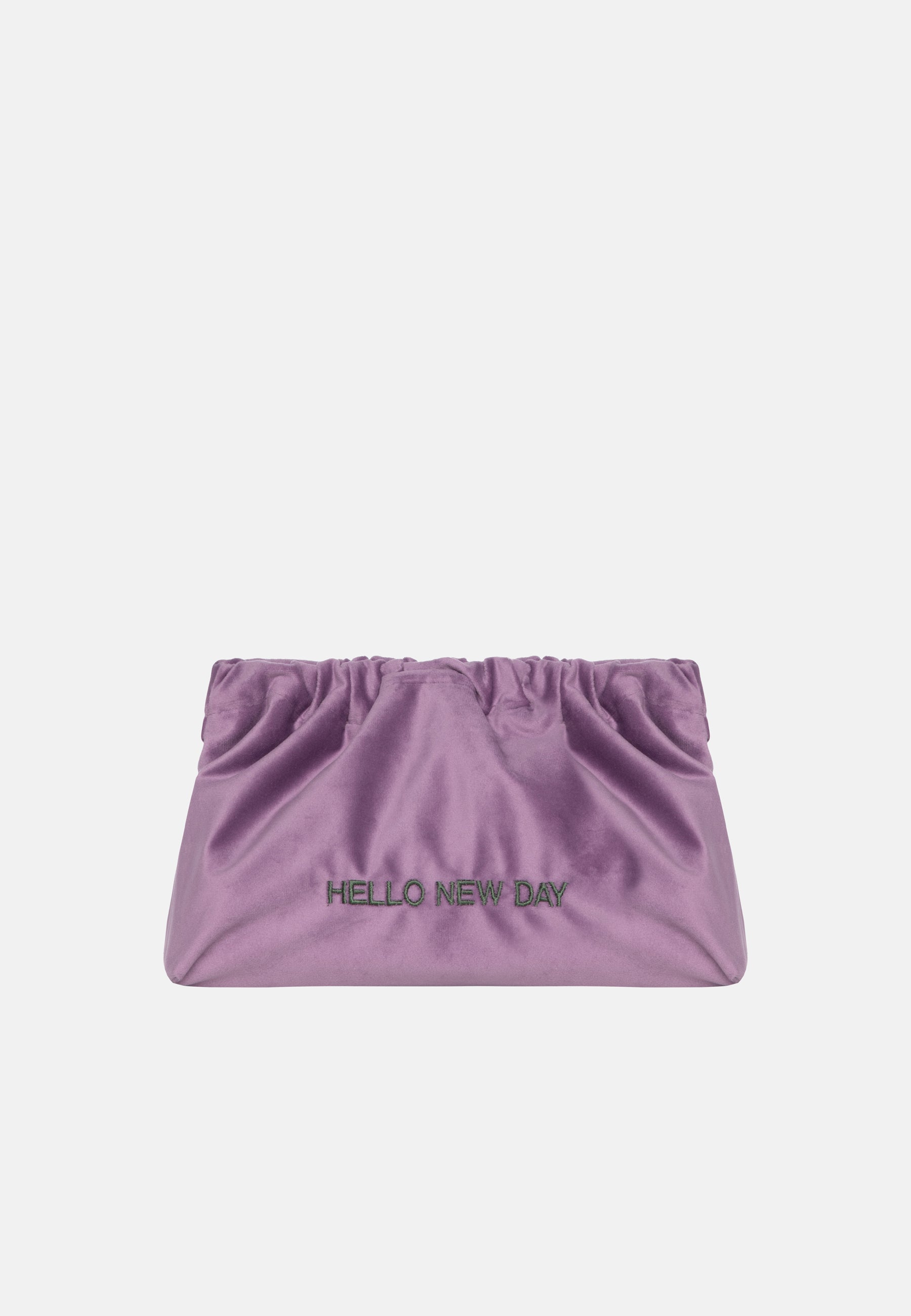 Sorbet Island | Hello New Day - Velvet Clutch Bag