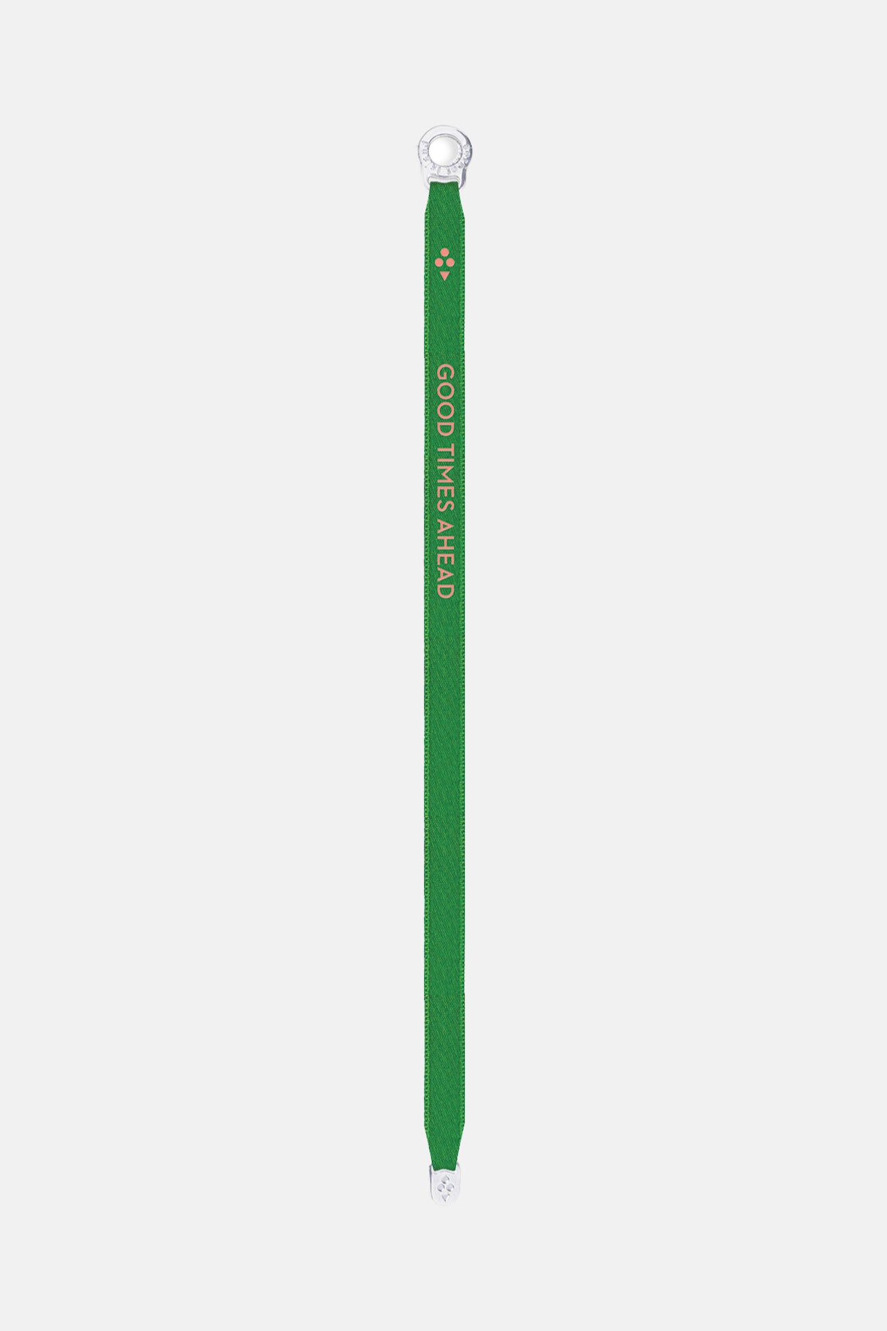 Sorbet Island | Satin Bracelet "Good Times Ahead" Green