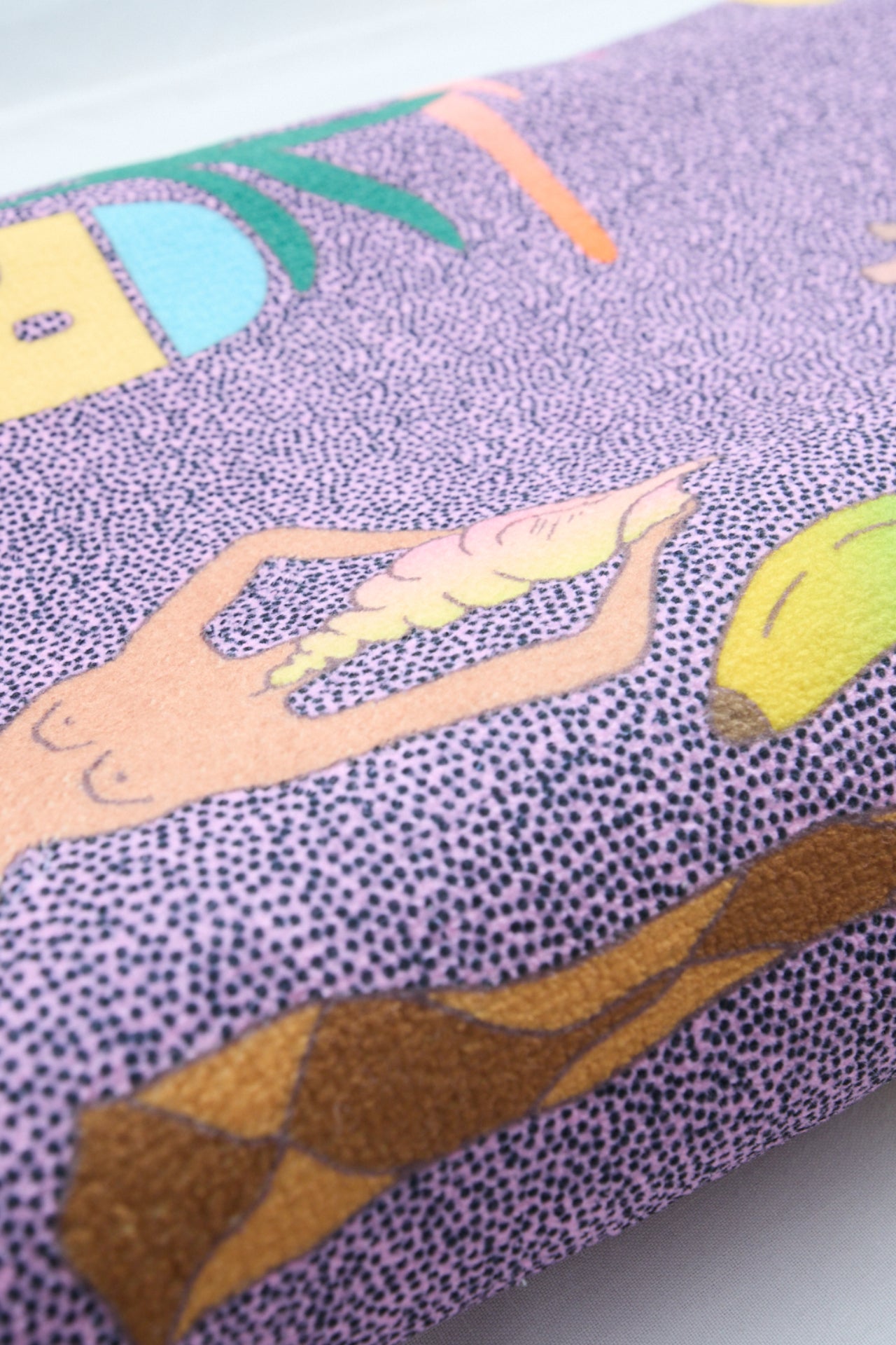 Georgina Trikogia | Purple Edem Beach Towel