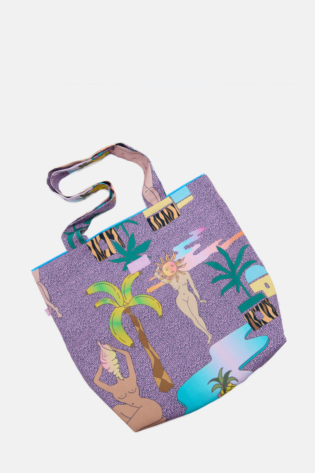 Georgina Trikogia | Purple Edem Tote Bag